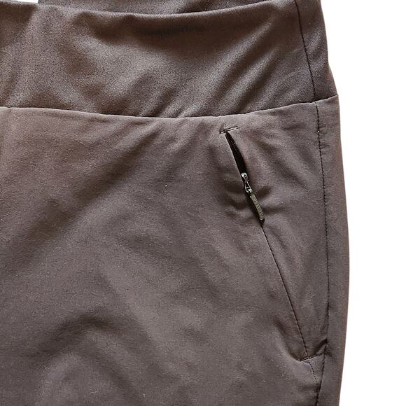 Athleta Soho lined joggers, loose fit gray pants, ultra soft lining, size 12 - Picture 4 of 11